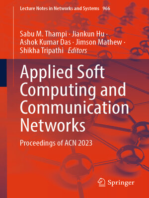 cover image of Applied Soft Computing and Communication Networks